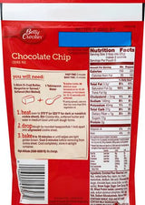 Betty Crocker Chocolate Chip Cookie Mix, Makes (12) 2-inch Cookies, 7.5 oz.
