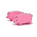 Genuine Fred, Pigsty, Kitchen Sponges, Set of 2, Pink (5286340)