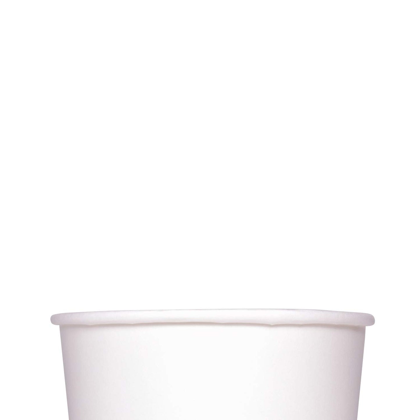 Karat [24oz - 600 ct] Paper Soup Bowls for Hot/ Cold Food - Ideal for Soup, NoodIes, Pasta and Snacks - White (C-KDP24W)