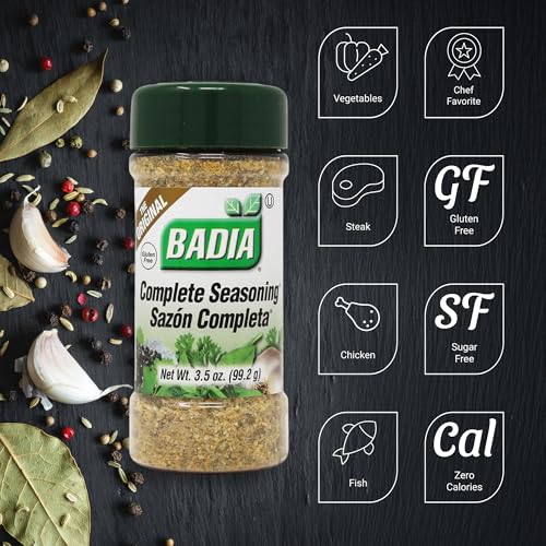 Badia Complete Seasoning, 3.5-Ounce Bottle (Pack of 12)