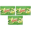 Gain Dryer Sheets - Original Scent - 34 Count Sheets Per Box - Pack of 3 Boxes