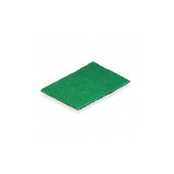 Scouring Pad, 6"L, 9"W, Nylon, Green, PK20