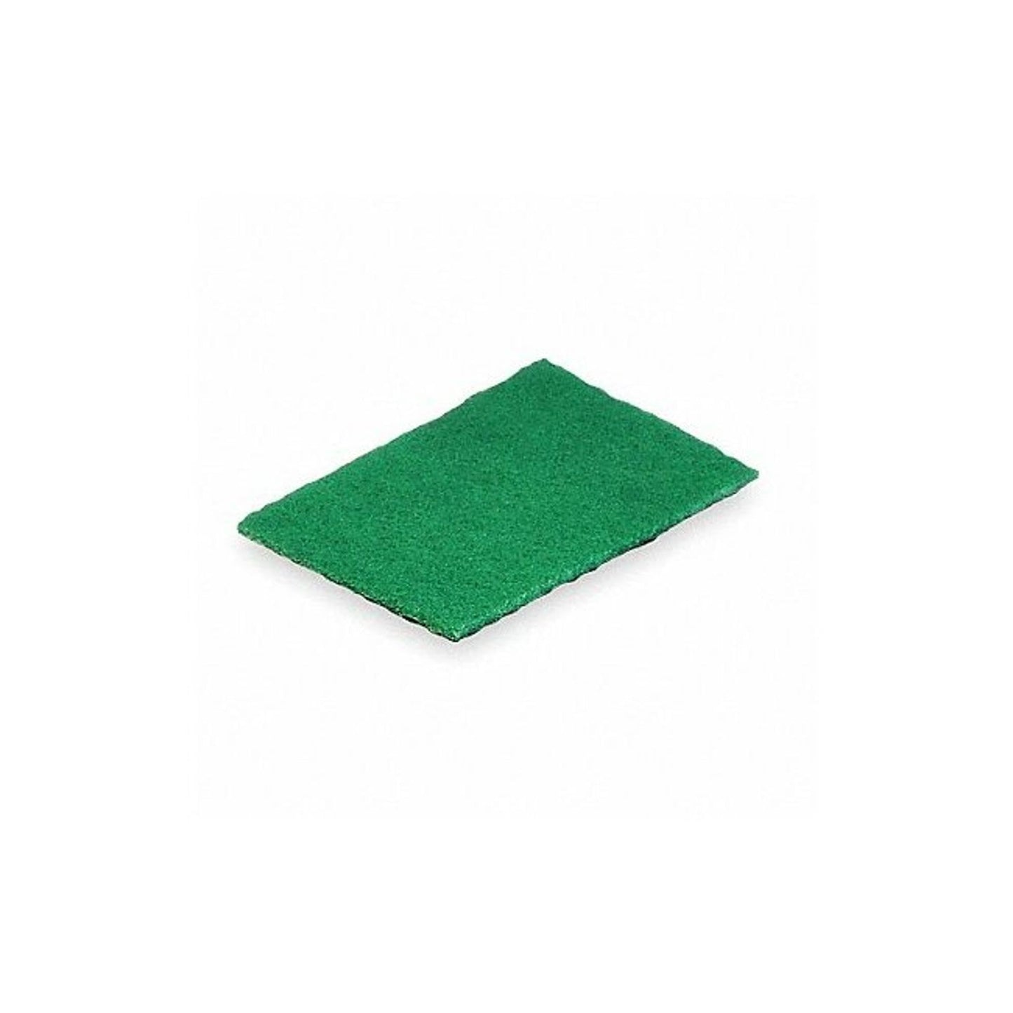 Scouring Pad, 6"L, 9"W, Nylon, Green, PK20