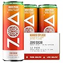 ZOA Zero Sugar Energy Drinks, Mango Splash - Sugar Free with Electrolytes, Healthy Vitamin C, Amino Acids, Essential B-Vitamins, and Caffeine from