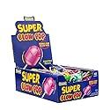 Charms Super Blow Pop Lollipops - Dual Candy and Gum Suckers - Holiday Size Bulk Treats for Kids and Adults - Assorted Flavors, 48 Count
