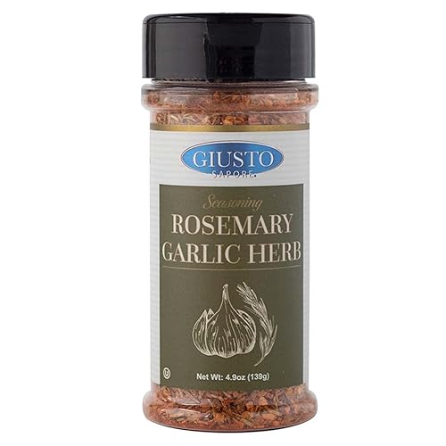 Giusto Sapore Rosemary Garlic Herb Seasoning Bag - Imported from Italy and Family Owned