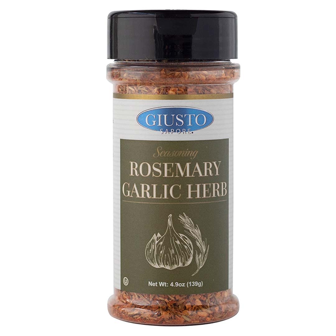 Giusto Sapore Rosemary Garlic Herb Seasoning Bag - Imported from Italy and Family Owned