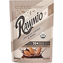 Rawmio Chocolate Covered Almonds - Organic, Raw, Vegan, 70% Dark Chocolate, 2 Packs, 2 oz.