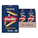 Barilla Penne Pasta, 16 oz. Box (Pack of 12) - Non-GMO Barilla Penne Pasta, 16 oz. Box (Pack of 12) - Non-GMO Pasta Made with Durum Wheat Semolina
