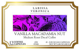 Vanilla Macadamia Nut Medium Roast Decaf Coffee (Single Serve K-Cup Pods) (Gourmet, Naturally Flavored, Whole Coffee Beans) (12 pods, ZIN: 575321) - 3