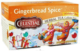 Celestial Seasonings Holiday Tea Gingerbread Spice Herb Tea, 20-count (Pack of 2)