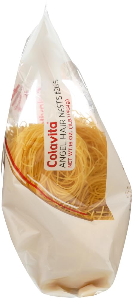 Colavita Pasta Nest Angel Hair 16 OZ (Pack of 2)