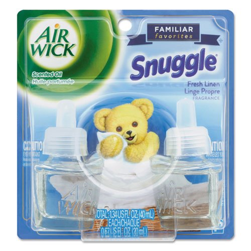 Air Wick Snuggle Fresh Linen Scent Air Freshener Oil Warmer 0.67 oz. Liquid