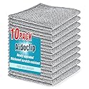 Aidoclip 10PCS Set Non-Scratch Steel Wool Dishcloth - Multi Purpose Wire Dishwashing Rags Kitchen Towels and Dishcloths Sets Durable Cleaning Pads