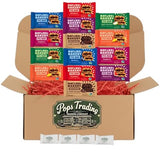 Pops Trading Company Since 1998 14ct Whole Wheat Fig Bar Gift Box - Ultimate Healthy Stone Ground Whole Wheat Fig Bar (14 COUNT) Variety Pack All