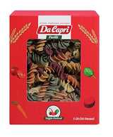 Da Capri Veggie Festival Fusilli (Pack Of 2) | Artisanal Homemade Pasta | 16 Oz Vegan & Healthy | 100% Natural & Plant-Based | Easy to make & Fast