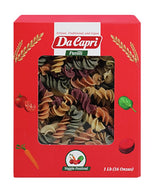 Da Capri Veggie Festival Fusilli (Pack Of 2) | Artisanal Homemade Pasta | 16 Oz Vegan & Healthy | 100% Natural & Plant-Based | Easy to make & Fast