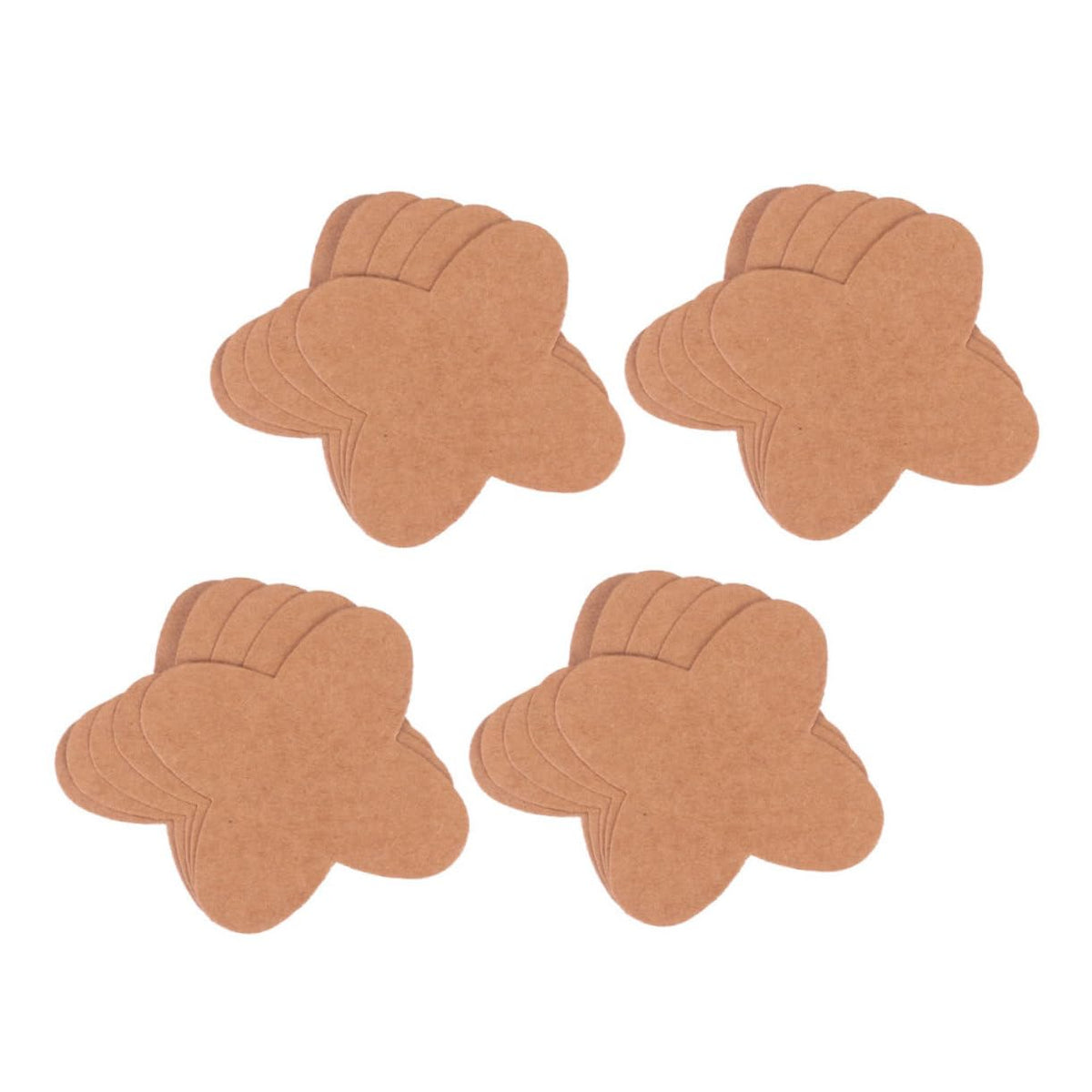 Alipis 50Pcs Environment-friendly Chocolate Compartment Trays Paper Wrapping Bases for Truffle Packaging Candy Holder Liners Separate Dessert Candy