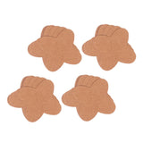Alipis 50Pcs Environment-friendly Chocolate Compartment Trays Paper Wrapping Bases for Truffle Packaging Candy Holder Liners Separate Dessert Candy