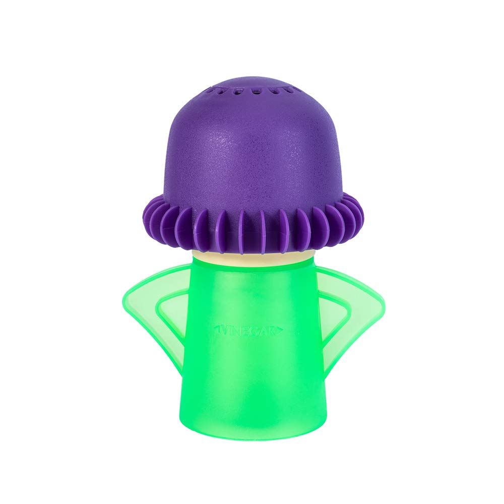 PPINA Microwave Cleaner Steam Angry mama Easily Cleans the Crud In Minutes. Fast Action Steam Kitchen Gadget,Just Add Vinegar and Water (green)