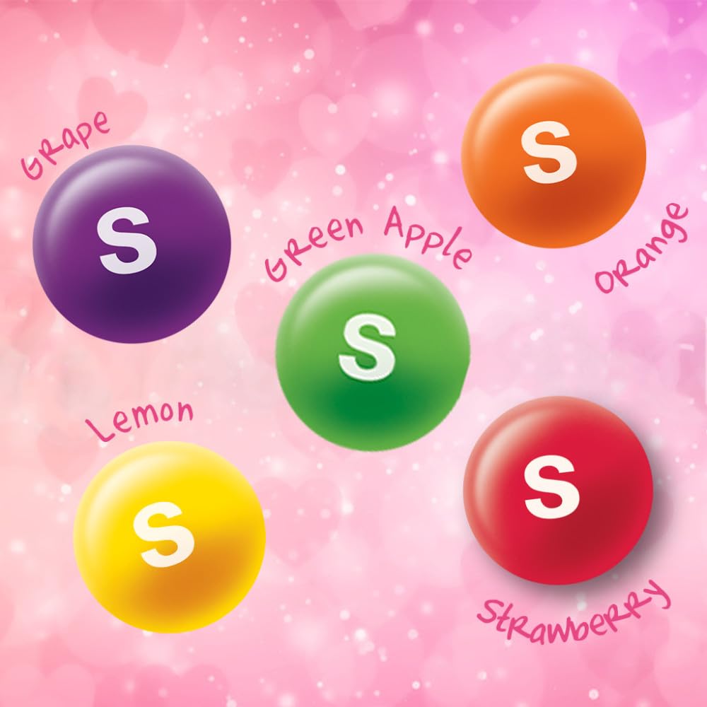 SKITTLES Original Fun Size Valentine's Exchange Chewy Candy, 23 Ct Box, Valentine's Candy