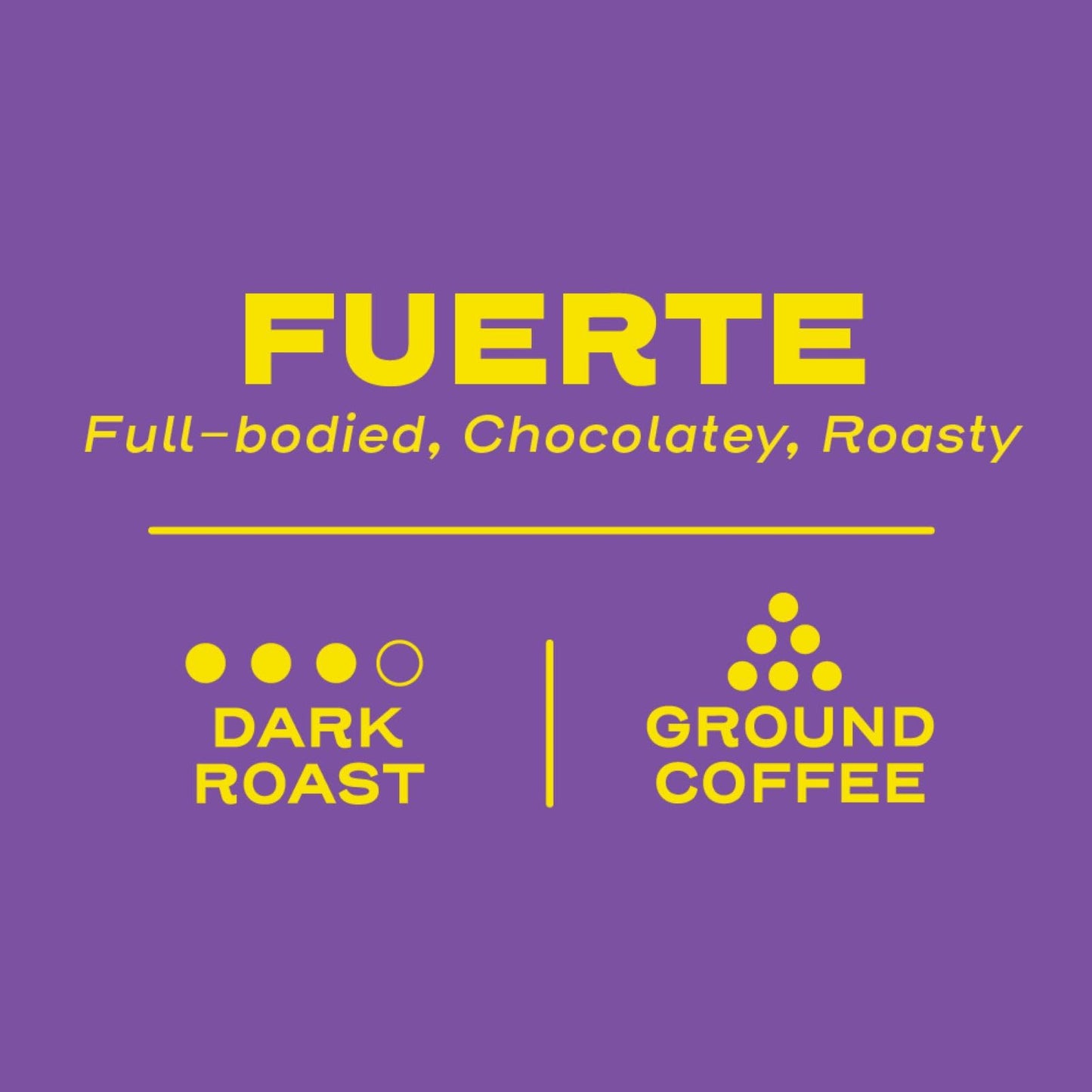 Sello Rojo Fuerte Dark Roast Ground Coffee, 10 oz