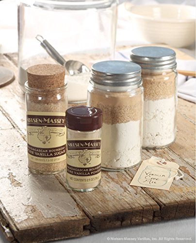 Nielsen-Massey Madagascar Bourbon Pure Vanilla Powder for Baking and Cooking, 2.5 Ounce Jar