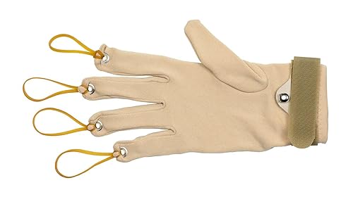 Fabrication Enterprises 10-4000R CANDO Standard Finger Flexion Glove; Small and Medium
