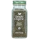 Simply Organic Black Pepper Medium Grind, 2.31 Oz