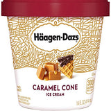 Haagen-Dazs Ice Cream, Caramel Cone, 14 oz (Frozen)
