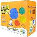 Scrub Daddy Sponges Set - Variety Colors - Scratch-Free Multipurpose Dish Sponge - BPA Free & Made with Polymer Foam - Stain & Odor Resistant Kitchen