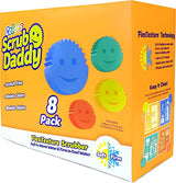 Scrub Daddy Sponges Set - Variety Colors - Scratch-Free Multipurpose Dish Sponge - BPA Free & Made with Polymer Foam - Stain & Odor Resistant Kitchen