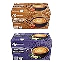 Barissimo 2 Pack K-Cup Compatible Pods (Caramel Cappuccino, French Vanilla Cappuccino) - Medium Roast, Kosher Certified