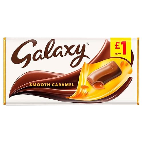 Galaxy Caramel Large Block 135g - Pack of 6