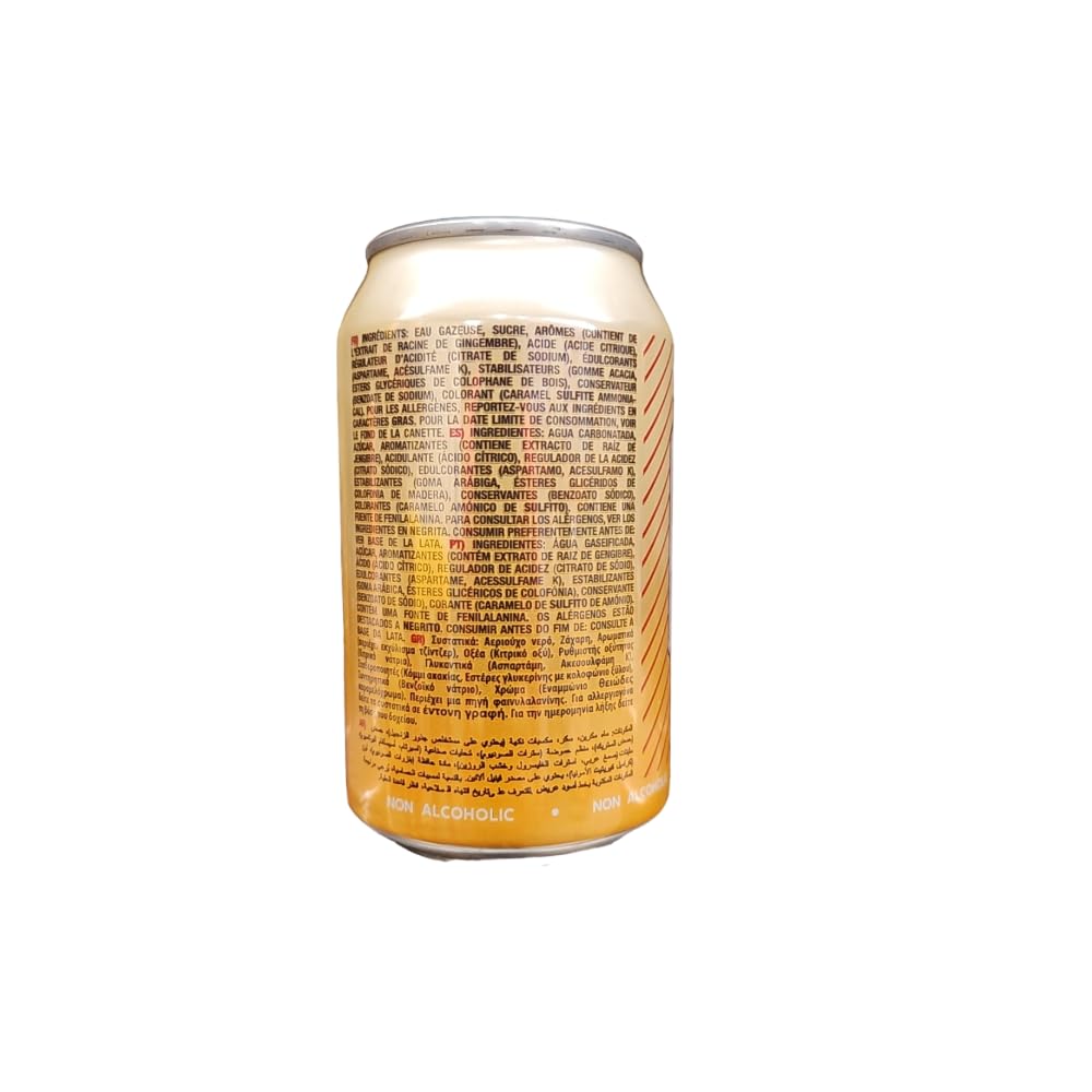 Royalty Non-Alcoholic Ginger Beer Can 11.15 Ounce (Pack of 12)