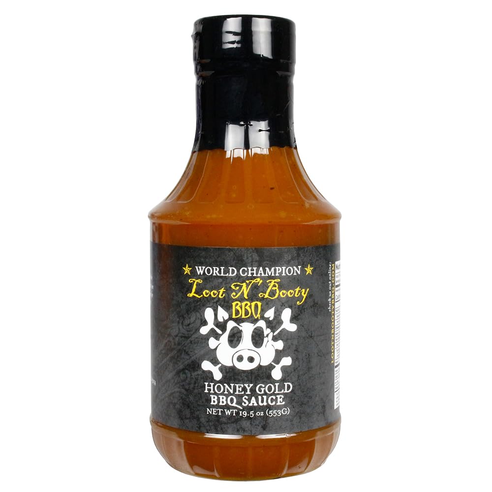Loot N Booty BBQ - Honey Gold BBQ Sauce - 19.5 oz.