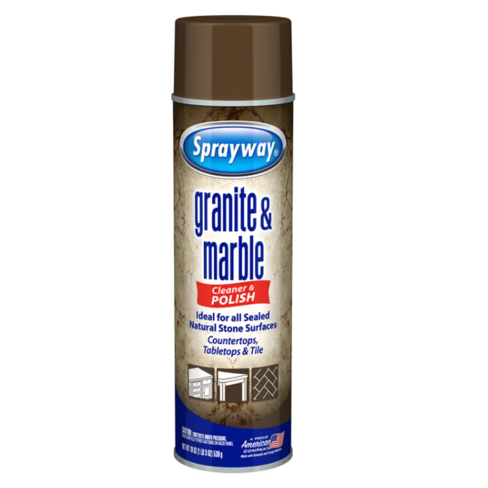 Sprayway Granite and Marble Cleaner 19 oz Spray 2 packs