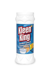 King Kleen Stainless Steel Cookware Cleaner and Copper Cleaner (14 oz, 1 Pack) Helps Remove Stains and Tarnish from Pots and Pans, Multi-Purpose Metal