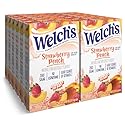 Welch's Singles To Go Water Drink Mix - Powder Sticks, Strawberry Peach, 0.48 Ounce (Pack of 12)