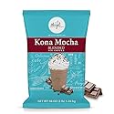 Angel Specialty Products Blended Ice Coffee Instant Powder Barista Drink Mix, KONA MOCHA [3 LB] [34 SERVINGS]