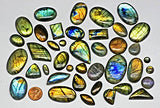 earth 1/4 Kilo Labradorite Cabs Wholesale Lot