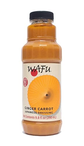 Wafu Ginger Carrot Dressing, 9.8 Ounce Bottle