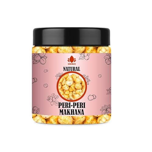 SMIBZE Natural Peri Peri Makhana 8 OZ / 227 Gram