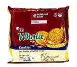 Eti WHOLA DIGESTIVE OAT COOKIES WITH MILK CREAM 400GR - Halal