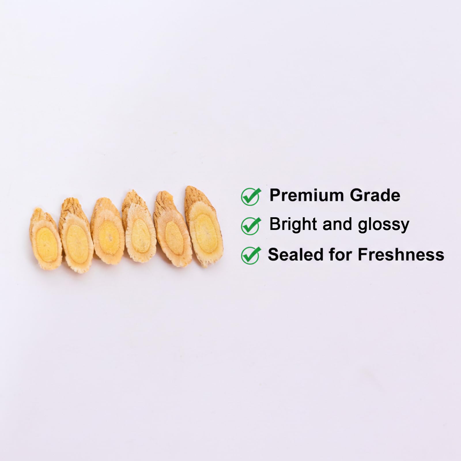 DYBOEDYO Astragalus Root Tea Slices 12.34oz(350g), Large Radix Astragalus Sliced Tea Huangqi,?? ??? ??
