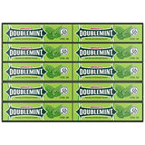 DOUBLEMINT WRIGLEY'S DOUBLEMINT Chewing Gum Bulk Pack, 5 Stick (Pack of 40)