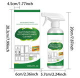Multifunctional Kitchen Appliance Cleaner, Natural Kitchen Cleaner Spray, Daily Kitchen Multi-surface Cleaning Mild Spray,Fast-Acting & Deep Clean