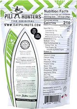 Pili Hunters Variety Pack, Wild-Harvested Keto Nuts, 4 Flavors - Raw Cacao, Coconut, Himalayan Salt, Classic Sugared, Vegan, Gluten-Free almost 1.5