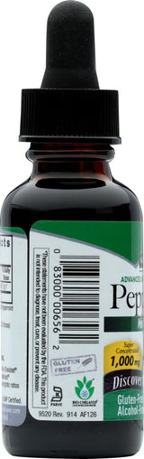 Nature's Answer Peppermint Leaf, Alcohol Free, 1 Ounce (Pack of 12)