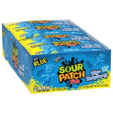 Sour Patch Kids Blue Raspberry Candy, Soft & Chewy Gummies, Sour Then Sweet, 2 oz Individual Bags, Bulk Pack (24 Count), Party Snacks & Lunchbox